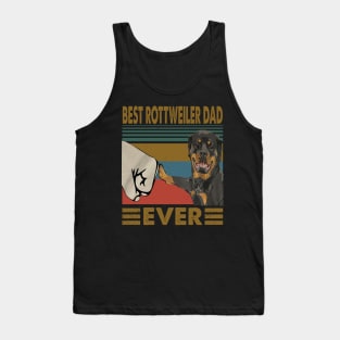 Rottweiler Dad Tank Top